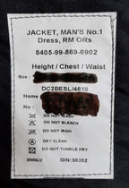 British Army RM No1 Jacket R.M ORs Dress Blue Jacket No Buttons or Badges British Pattern 20"