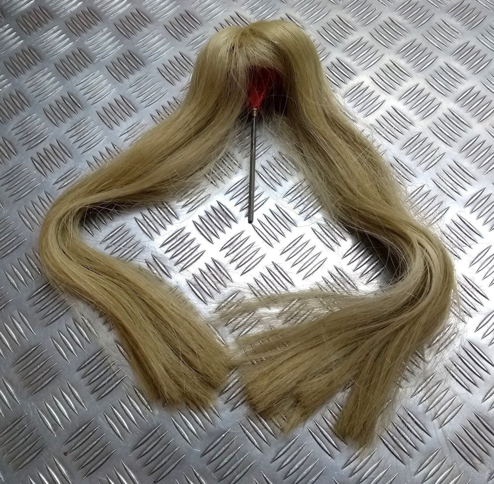HCav White Plume Ceremonial Horse Hair Headwear British Army Household Cavalry
