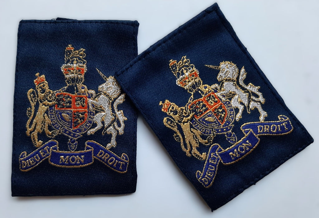 RAF Royal Air Force Airforce Shirt Slides / Sliders Shoulder Epaulettes (WO) 1 Pair