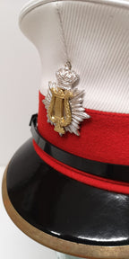 Havering Marching Band Style Sample Peaked Cap with Hat Badge 55cm