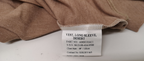 British Army Desert Beige / Sand Long Sleeve FR Vest Top Size 48" / 122cm NEW