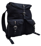 Vintage Army Military Style Canvas Backpack Rucksack Daypack Cotton Canvas