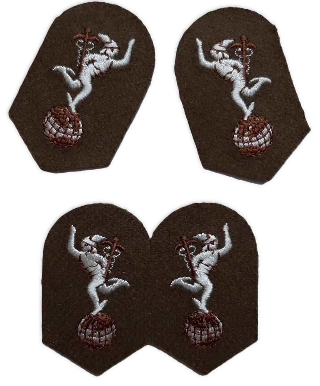British Army Insignia Royal Corps of Signals SGT / S SGT Figure of Mercury Jimmy