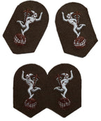 British Army Insignia Royal Corps of Signals SGT / S SGT Figure of Mercury Jimmy