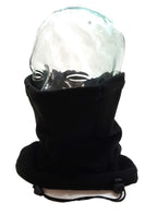 Snood Cap Comforter Thermal Neck Warmer Head Scarf Stealth Black Face Mask NEW
