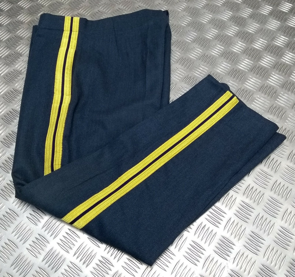 Bandsman Trousers RAF Royal Air Force Blue Grey with Stripes Musician & Bandmasters No9A