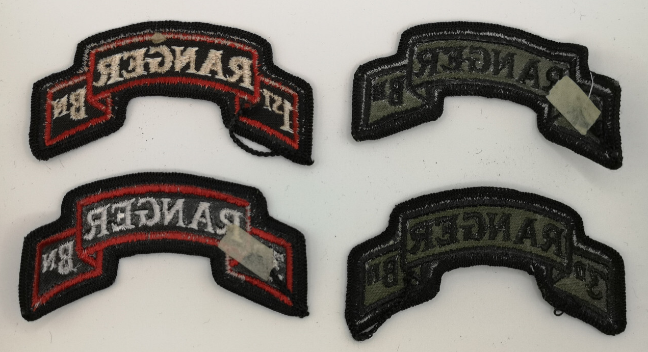 U.S. Army 1st 2nd 3rd Ranger Battalion Shoulder Sleeve Insignia Patches