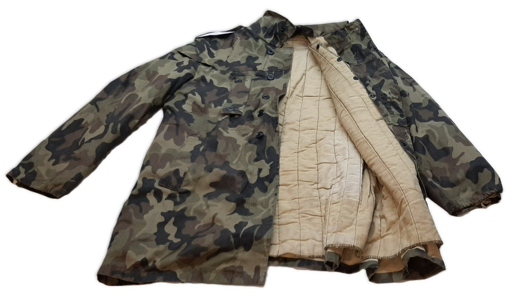 Army Camo Parka Leaf Pattern Camouflage Distressed Faulty Condition Assorted