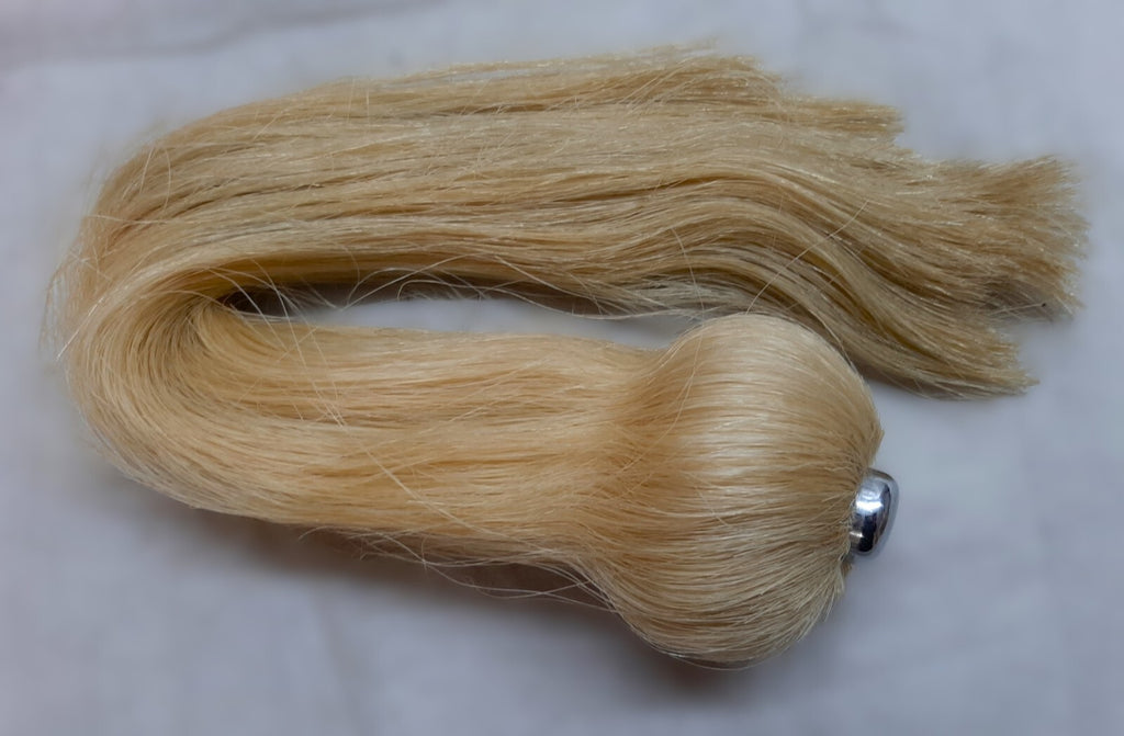 HCav White Plume Ceremonial Horse Hair Headwear British Army Household Cavalry