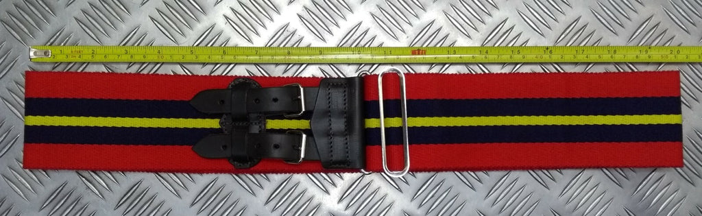 Royal Artillery Stable Belt Leather Straps British Army Issue London NEW