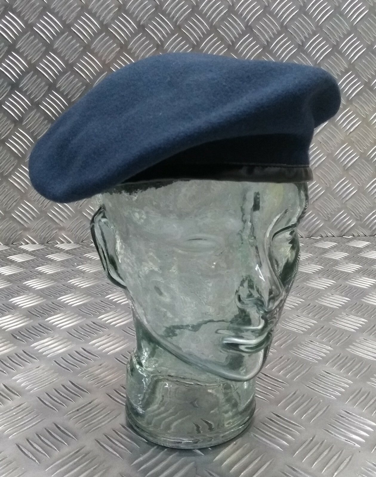 Airforce Blue Beret 100% Wool Taped Rim Scouts & Various Organizations 56cm
