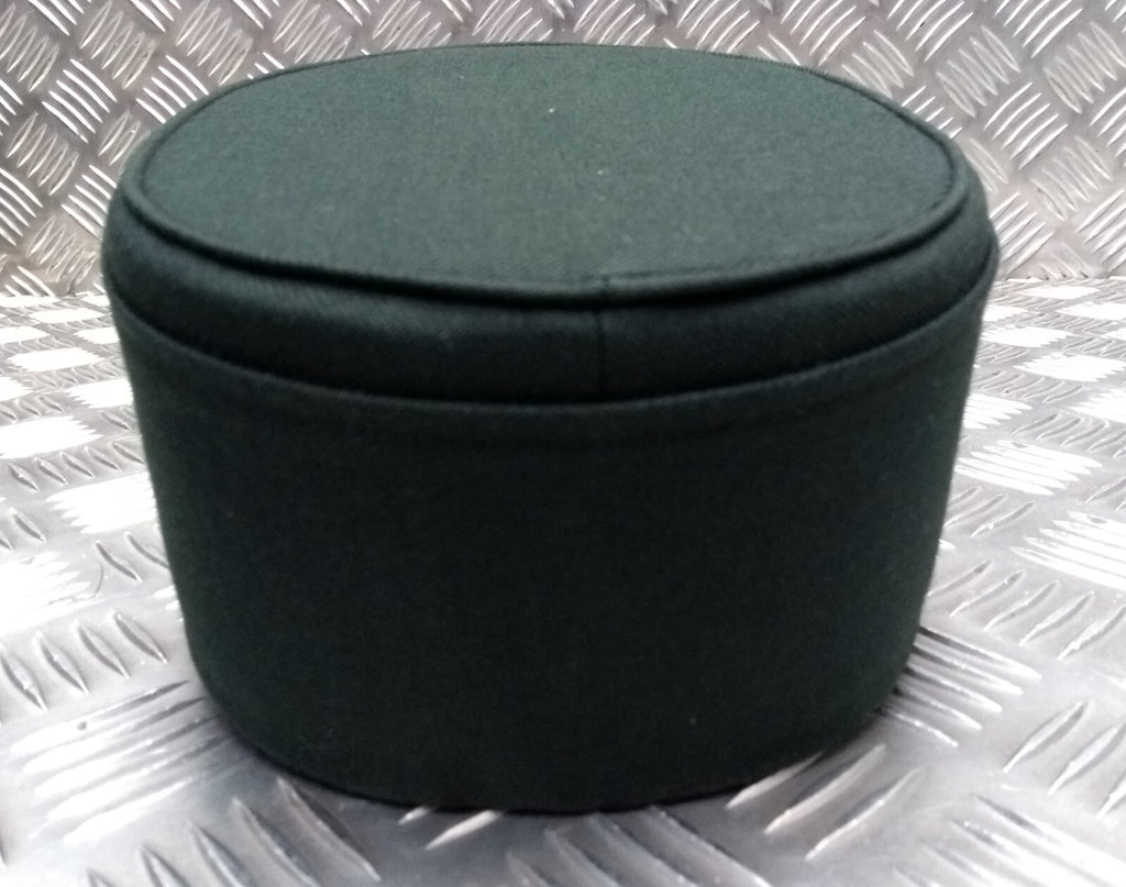 Female Dress Hat Bottle Green Woman's Uniform Visor Peak Cap With Chinstrap