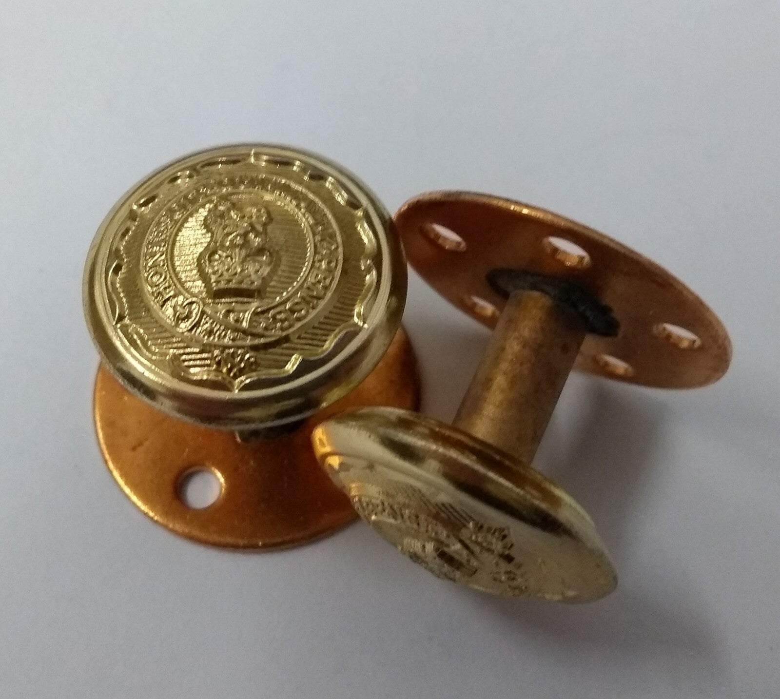 British RLC Royal Logistics Corps Screw Mount Buttons Genuine Army Issue NEW