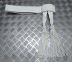 Officers Waist Sash Off / White No1 Uniform Dress Ceremonial & Parade Duties