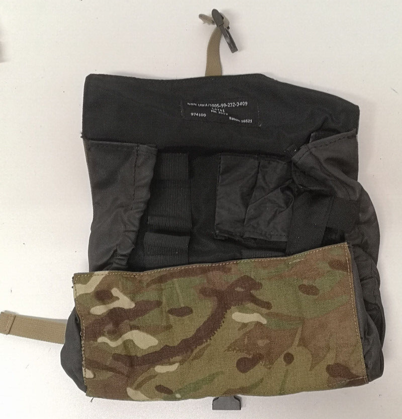 British Army Universal Cleaning Maintenance Tool Kit Roll Up Case