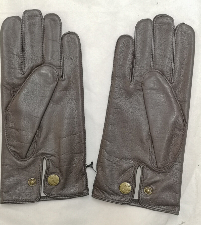 Southcombe Norton Brown 3 Dart Lined Leather Gloves Men's Size Medium