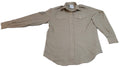 British Army Style FAD Shirt Fawn Long Sleeve No2 Collar 36cm Bust 96cm