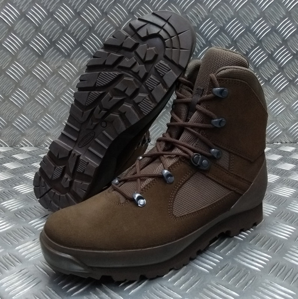 Haix Desert Boots Combat High Liability Full Army Spec Footwear UK 12M - NEW