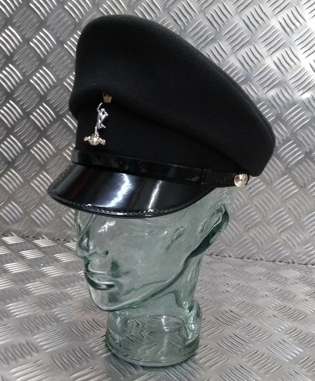 British Army Cap Royal Corp of Signals No1 Dress Hat Complete With Badge 54cm