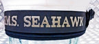 British Navy H.M.S HMS Cap Tally Ribbons for Pork Pie Style Hat - NEW