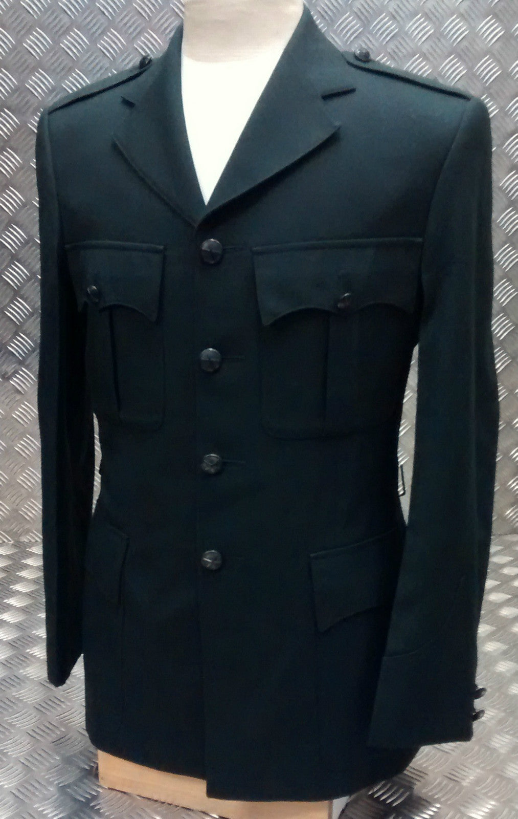 British Made Bottle Green Blazer Tunic Jacket