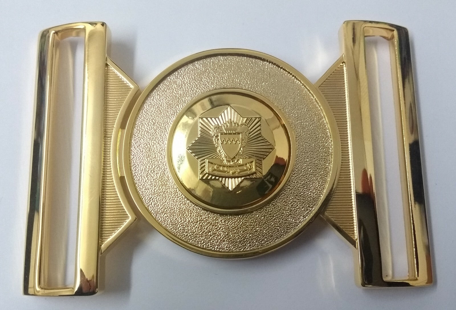 Genuine Bahrain Forces Insignia Belt Buckle Locket Made By Hobson London