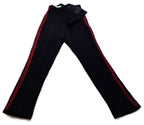 No1 Para Trousers British Army Blues Cavalry Pattern 1" Maroon Stripes 36"