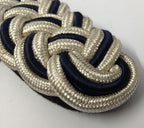 Shoulder Cords Senior Officer Gold & Navy Blue Fleck Braid No Insignia UK Made