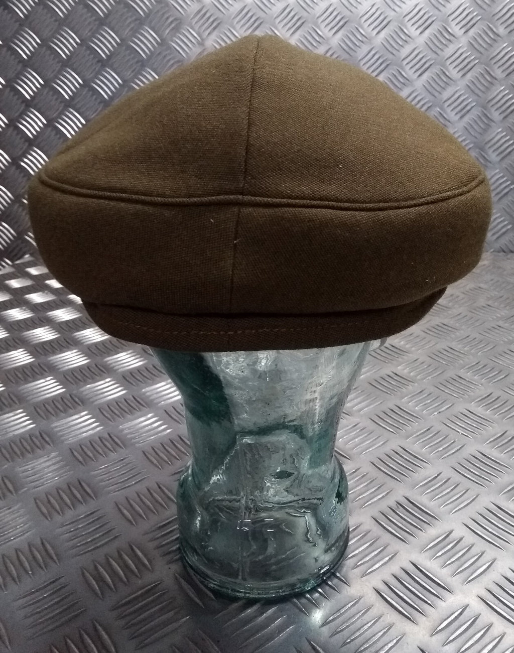 No2 Dress Hat Vintage Khaki Green No Badge Woman's Version Size 62cm