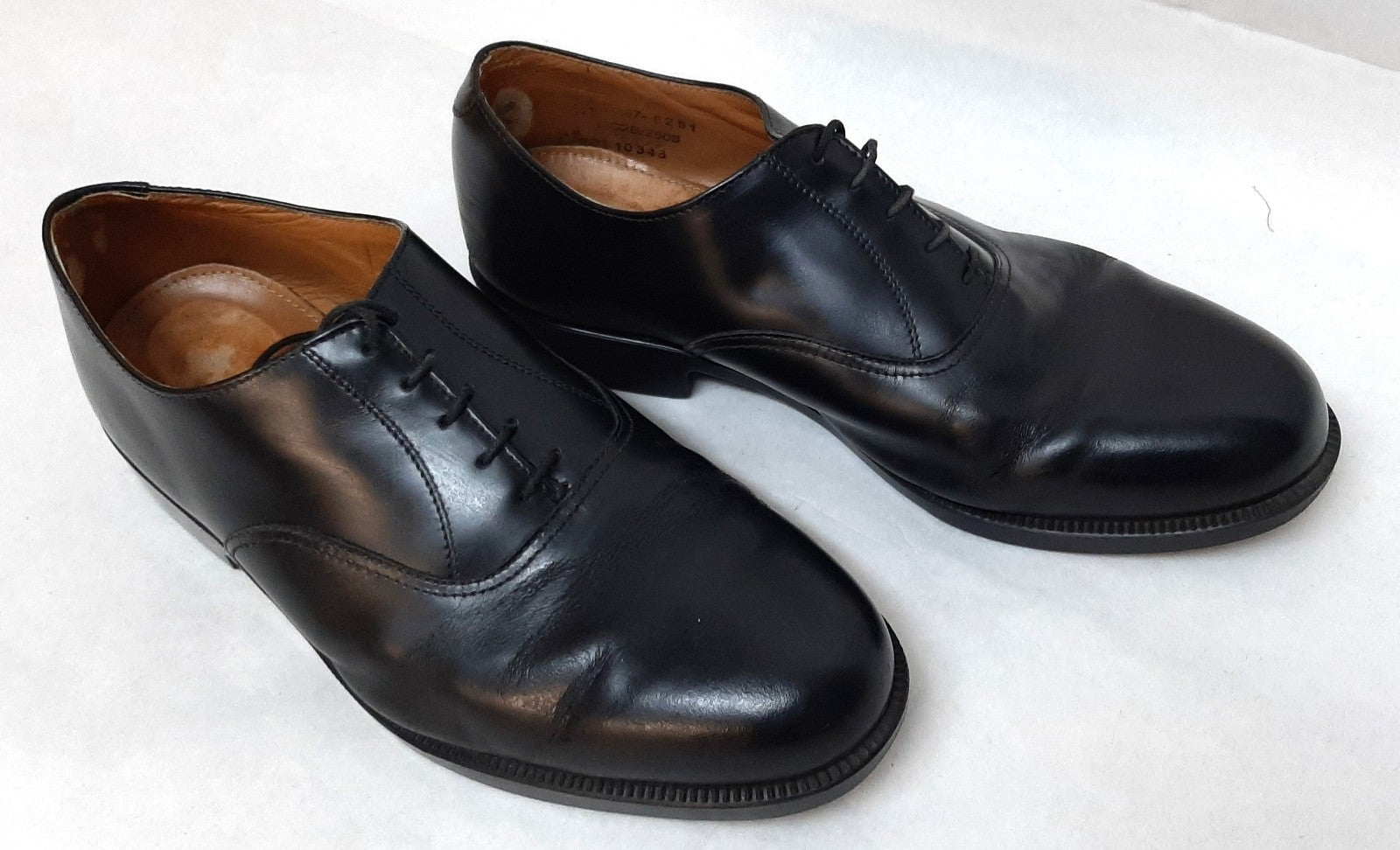 Black Parade Shoe Genuine British Type Plain Toe Cap DMS Sole Grade 1