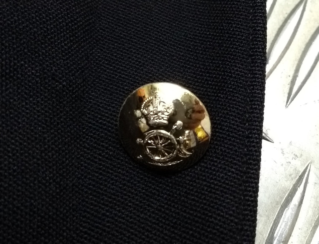 Vintage No1 Jacket British Army Royal Artillery 50s Pattern Kings Crown Buttons