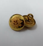 Genuine British Army Issue The Scots Guards Mounted Gilt Dress Cap Buttons 22L