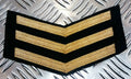 No1 Naval Chevrons 3 Bar Good Conduct Stripes Chief Petty OFC CPO New