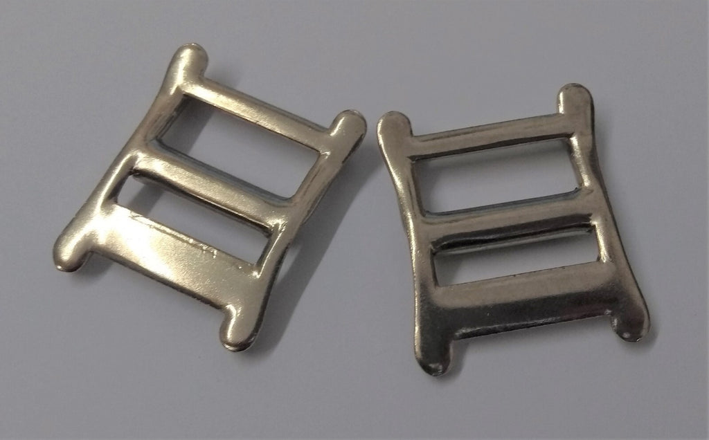 Army Roko Buckles Vintage British Issue 1" buckles 1 Pair New Old Stock