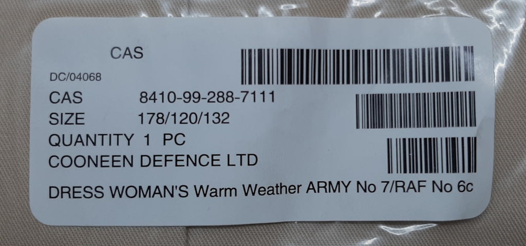 Stone Dress Warm Weather British No7 No6c Women's 178/120/132