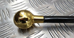 Genuine British Made Bahrain Insignia Officers Swagger Stick Short Cane