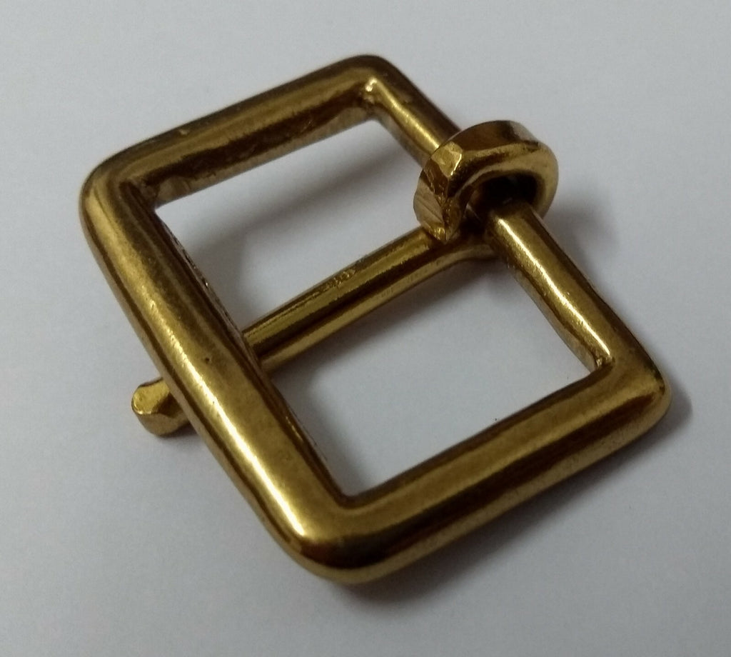 Genuine British Army Horse Guards & H Cav Brass 1" Bridle Buckles 1 Pair STD30