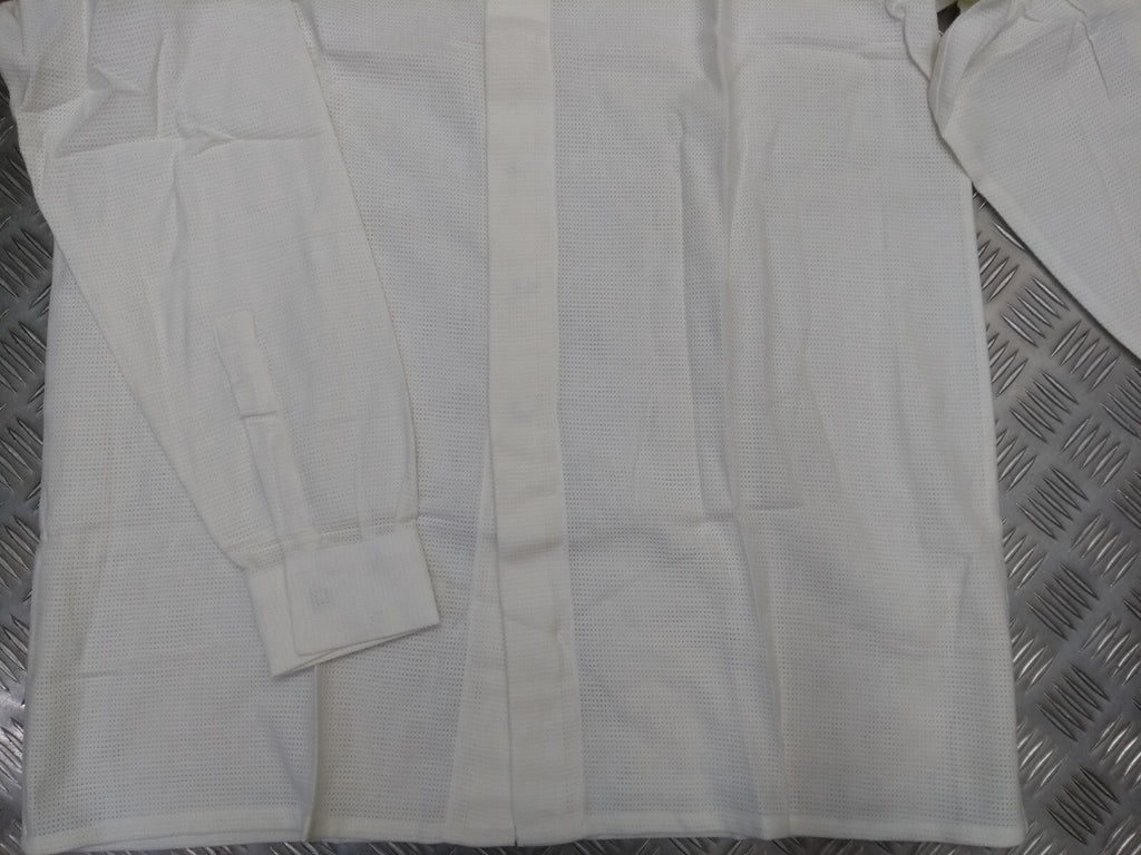Food Handlers Shirt White Unisex Size Large Long Sleeve, Harrison Field - NEW