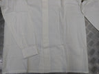 Food Handlers Shirt White Unisex Size Large Long Sleeve, Harrison Field - NEW