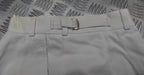 White Naval Trousers Officer & Gentleman Class 1 British Royal Navy Marked 28"