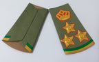 Kuwait Rank Slides Shoulder Epaulettes - NEW