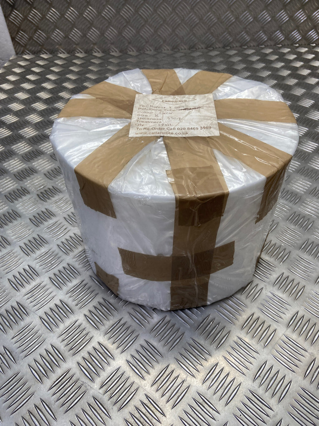 8" Layflat Polythene Transparent 250 Gauge Poly Tube Ex British- New