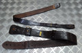 Sam Browne Brown Leather Belt & Shoulder Strap British Issue No Main Buckle