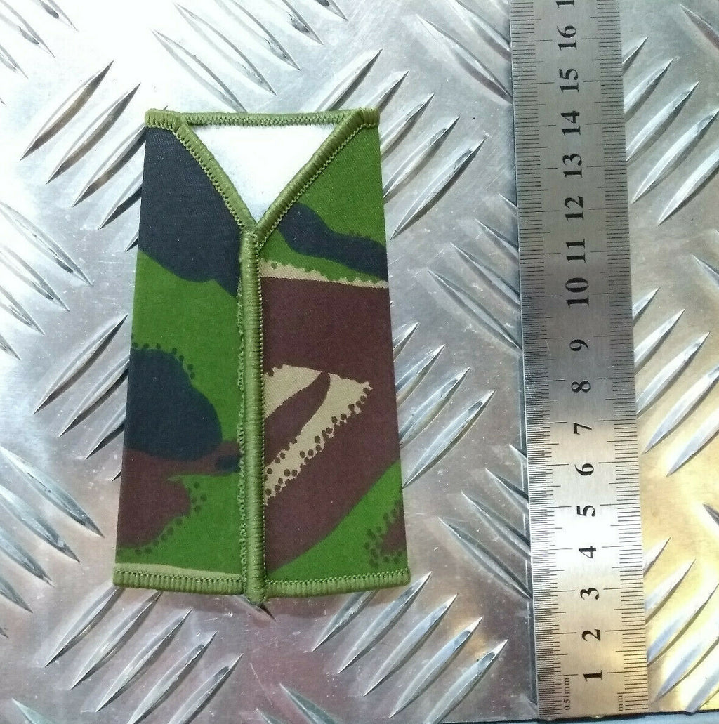 Woodland DPM Camo EUOTC 2nd Lieutenant Rank Slide - NEW