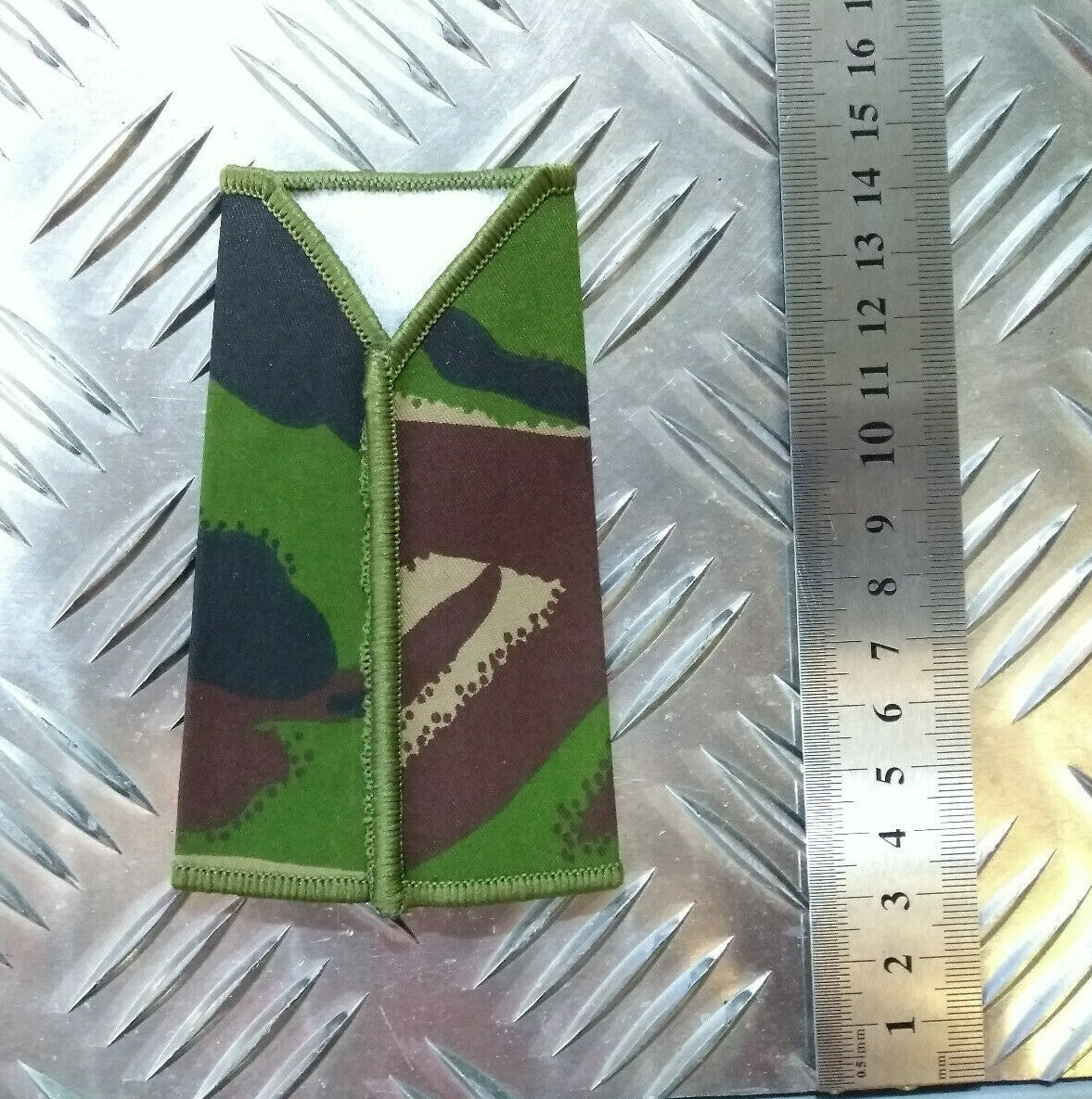 Woodland DPM Camo EUOTC 2nd Lieutenant Rank Slide - NEW