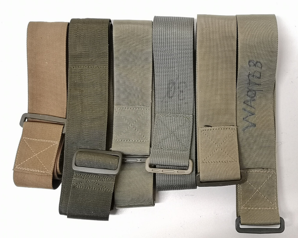 British Army PCS Duty Belt Hook & Loop Fastened with Plastic Buckle joblot of 6