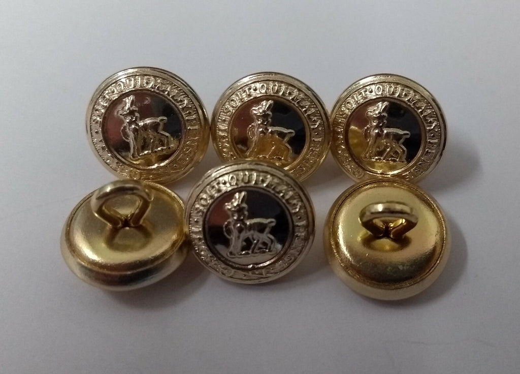 Genuine British Army Issue The Royal Regiment of Fusiliers Dress Cap Buttons 22L