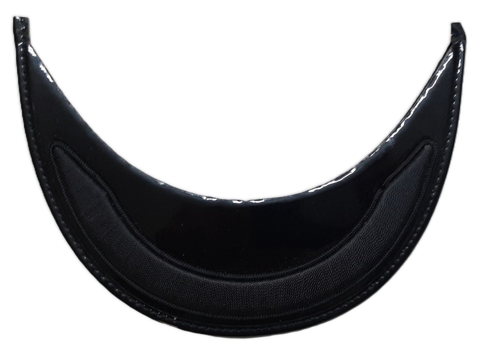 Passing Out Peak British Black Bar Visor for Dress Hat / Cap NEW