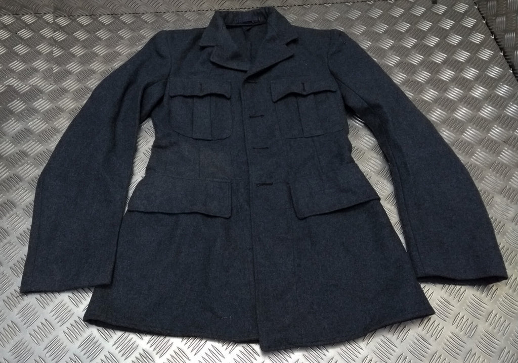 RAF Royal Air Force Vintage Wool Jacket Airforce Blue Grey Colour Serge WW2 Pattern World War 2