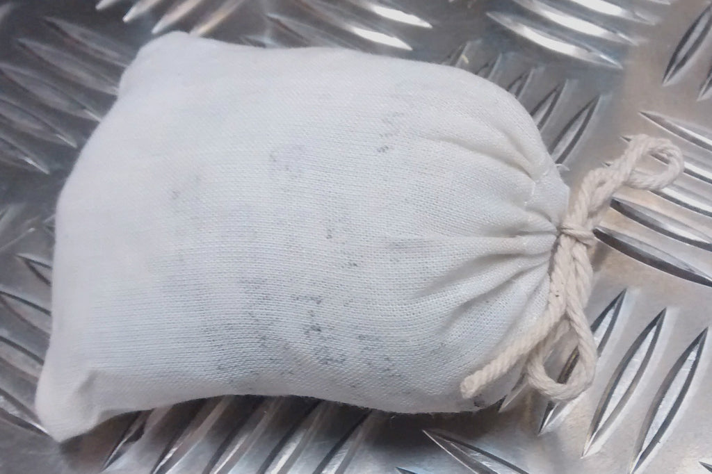 Genuine UK Small White Drawstring Cotton Bag/Mini Pouch Jewellery x 20
